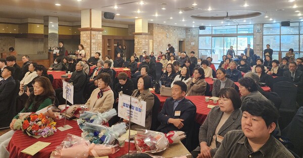 6일 명가 컨벤셜홀에서 (사)한국외식업중앙회 충청북도지회 옥천군지부 제59회 정기총회가 열렸다.