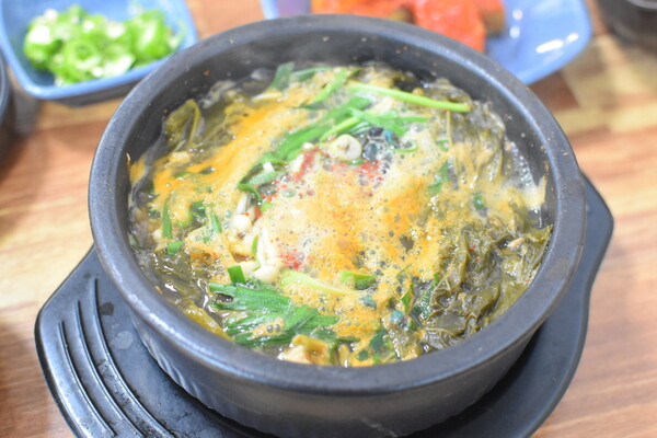 올갱이국밥(1만원).